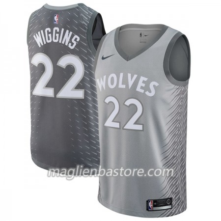Maglia NBA Minnesota Timberwolves Andrew Wiggins 22 Nike City Edition Swingman - Uomo